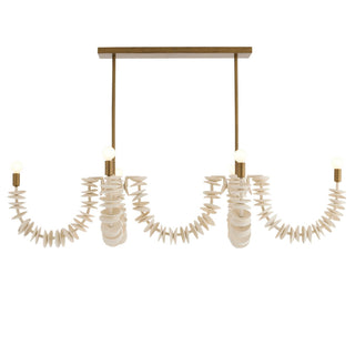 Kalama Eight Light Linear Chandelier