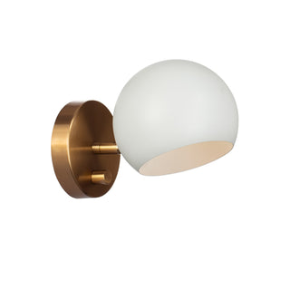 Orb One Light Wall Sconce