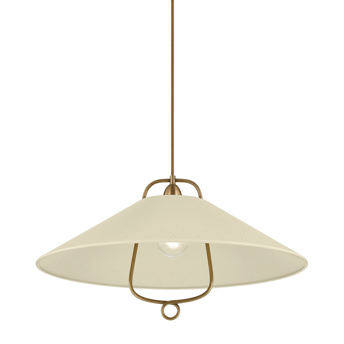 Hudson Valley Canada - CB8624-HB/SSD - One Light Pendant - Pawley - Historic Bronze/Soft Sand