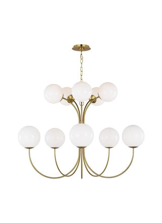Visual Comfort Studio Canada - KSC11210BBS - Ten Light Chandelier - Noemie - Burnished Brass