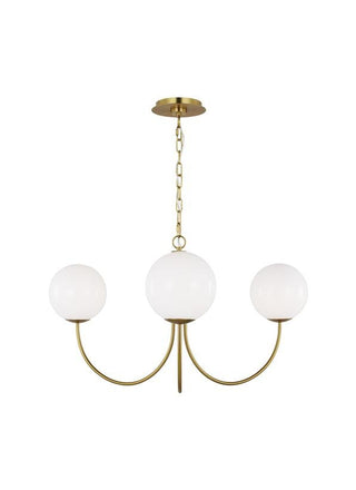 Visual Comfort Studio Canada - KSC1133BBS - Three Light Chandelier - Noemie - Burnished Brass
