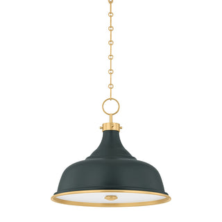 Painted No. 1 Three Light Pendant