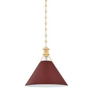 Painted No. 2 One Light Pendant