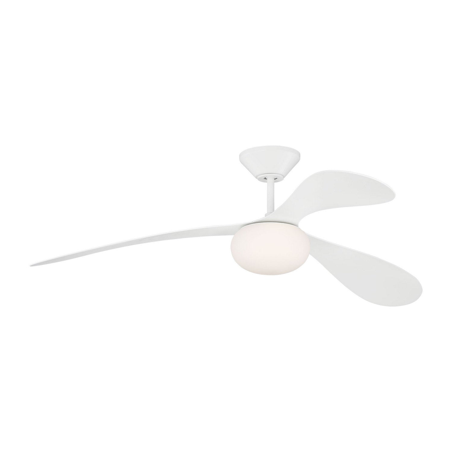 Visual Comfort Fan Canada - 3DPSM58RZWD - 58" Ceiling Fan - Drape - Matte White