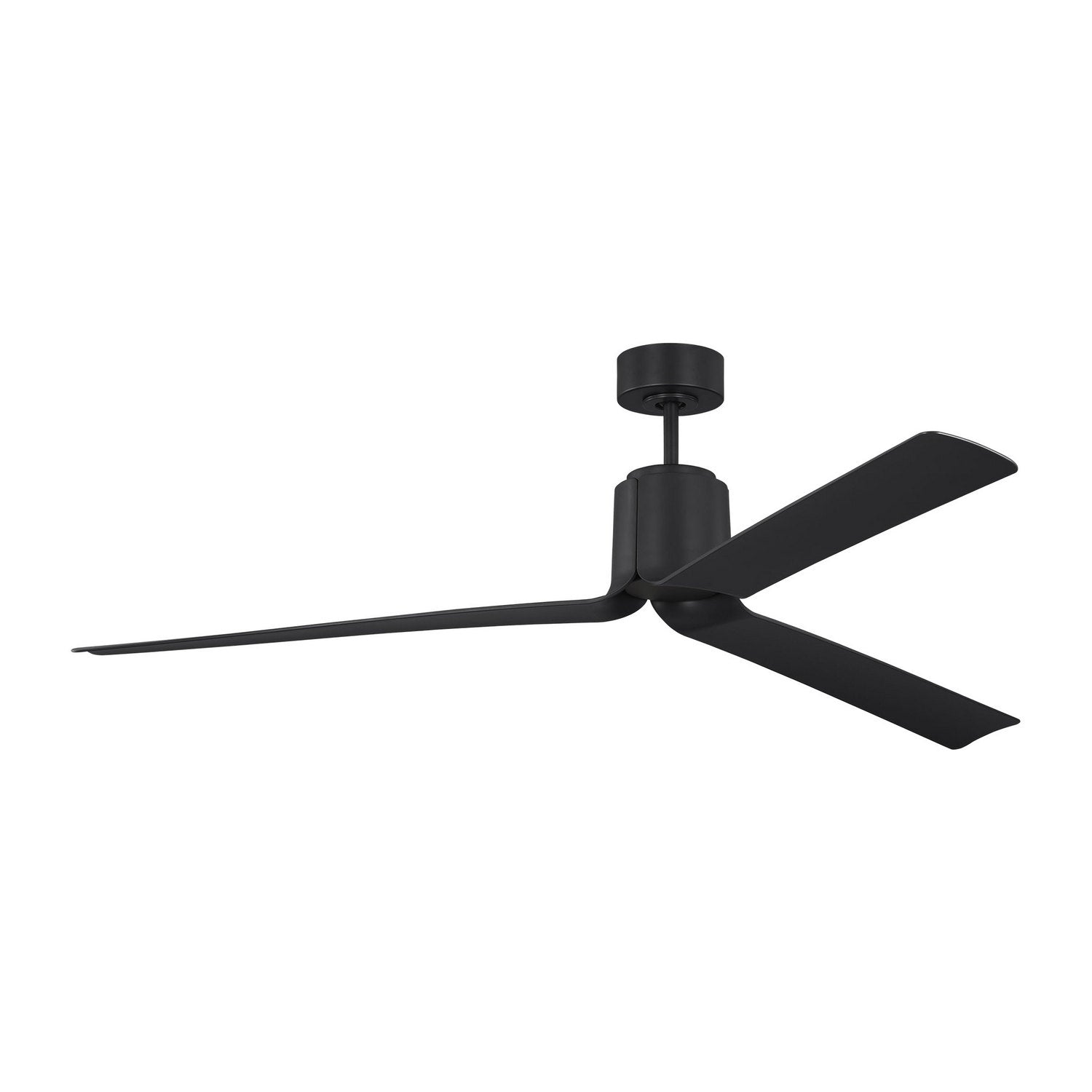Visual Comfort Fan Canada - 3PESM66MBKD - 66" Ceiling Fan - Peel - Midnight Black