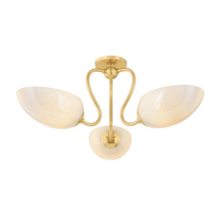 Reva Three Light Semi Flush Mount