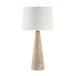 Alma Travertine Table Lamp