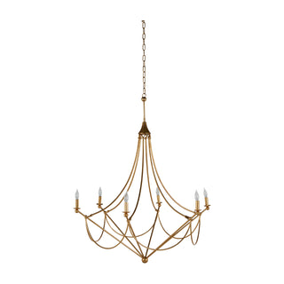 Miles Six Light Chandelier