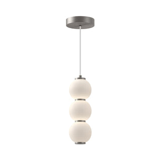Alora Canada - PD530313BNOP-UNV - LED Pendant - Bijou - Brushed Nickel/Opal Matte Glass