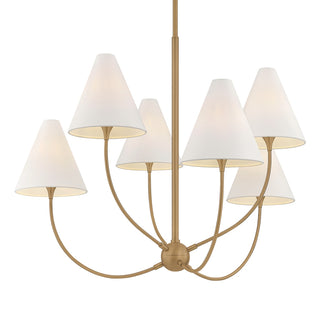 Evermore Six Light Chandelier