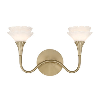 Florena Two Light Bathroom Vanity