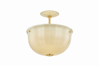 Nevins One Light Semi Flush Mount