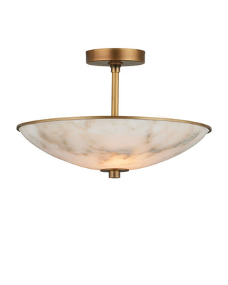 Volterra Two Light Semi-Flush Mount