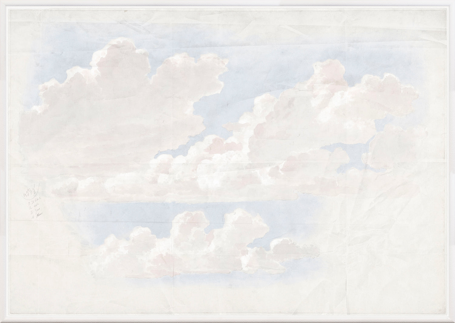 Cloud Study I Circa 1832