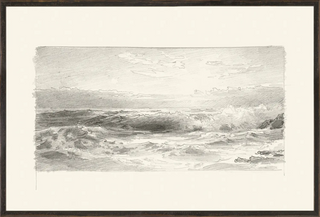 Graphite Seascape I