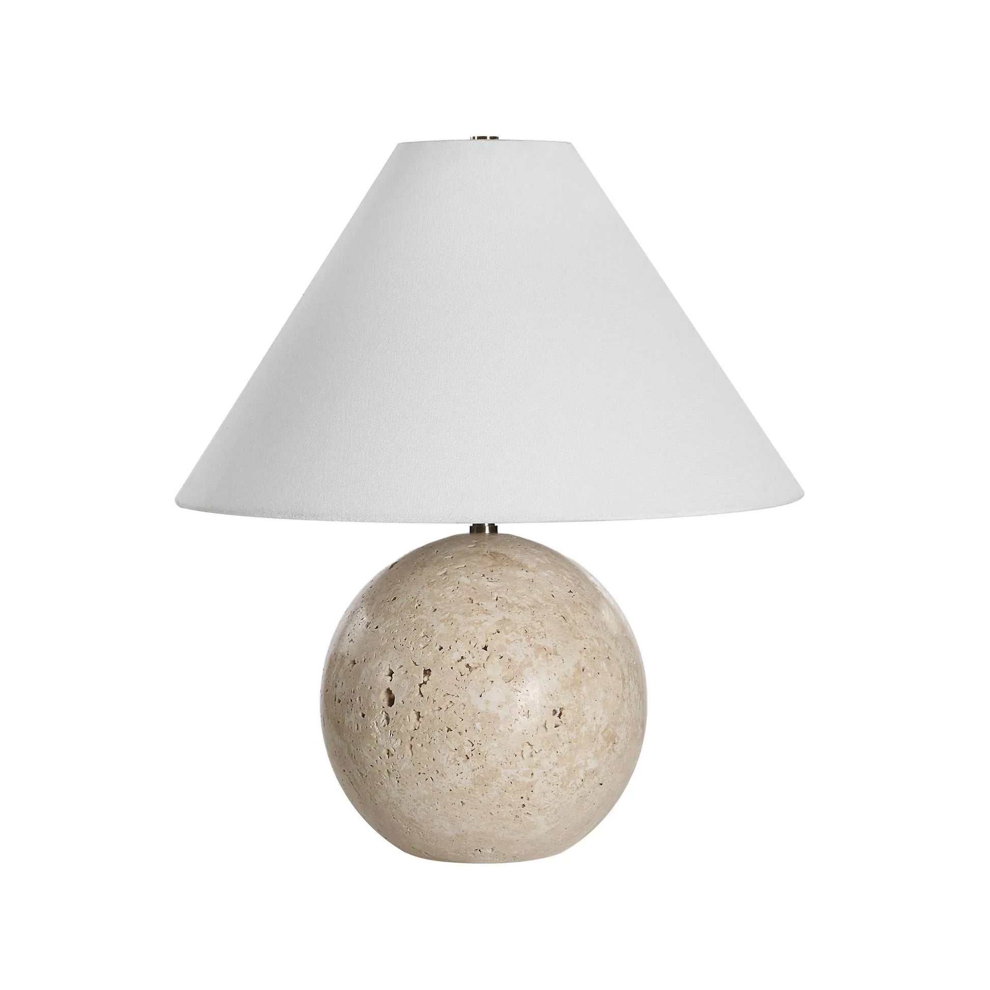 Kismet Travertine Table Lamp