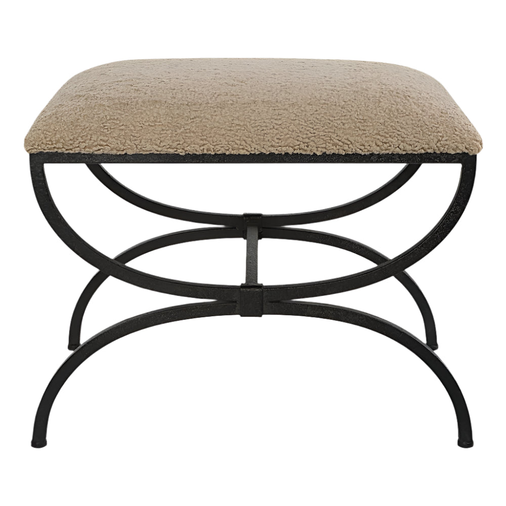 Shearling Ottoman