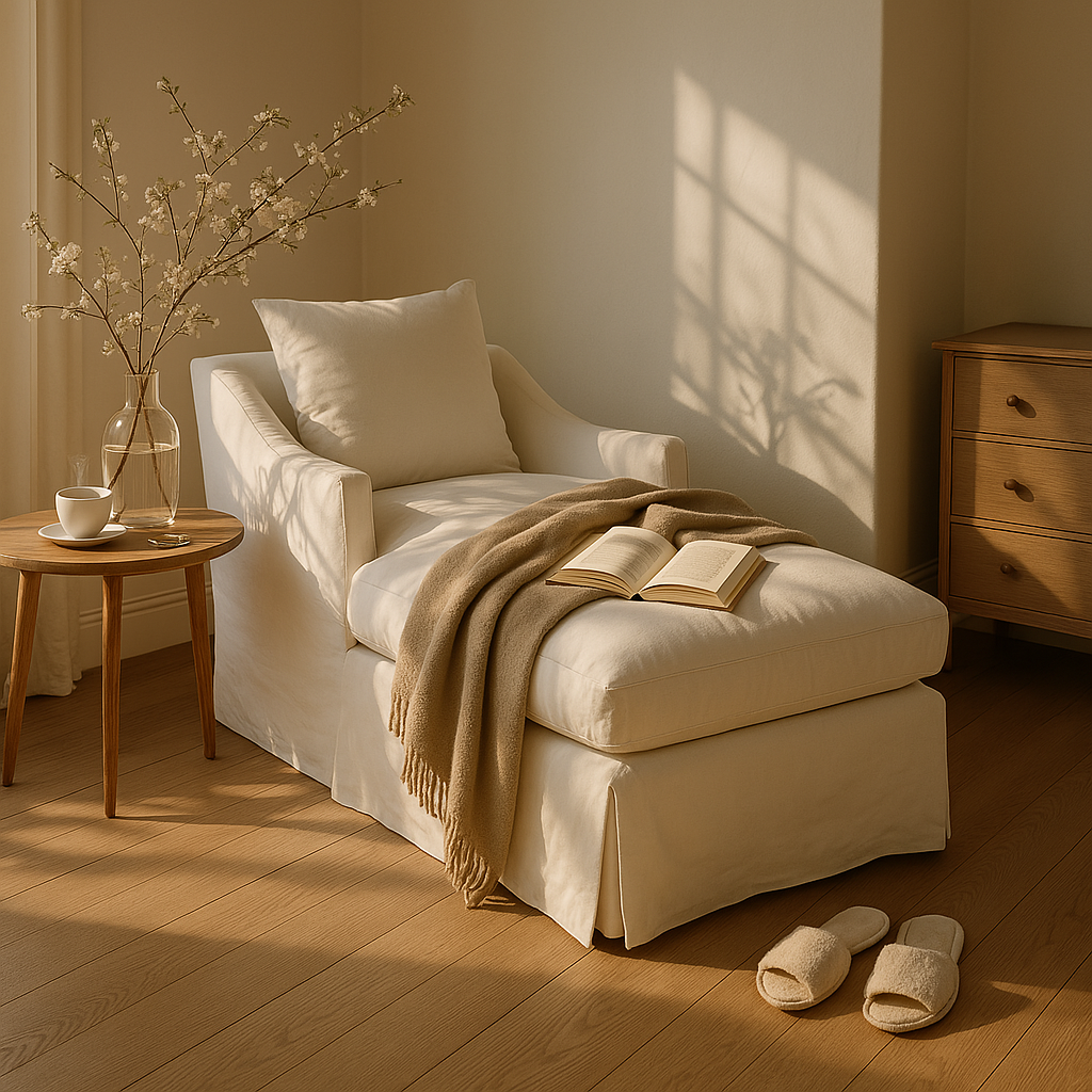 Hallie Slipcover Chaise