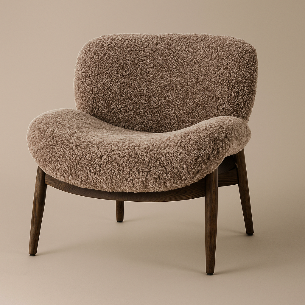 Celine Shearling Chair
