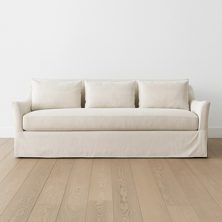Moreau Natural Slipcovered Sofa
