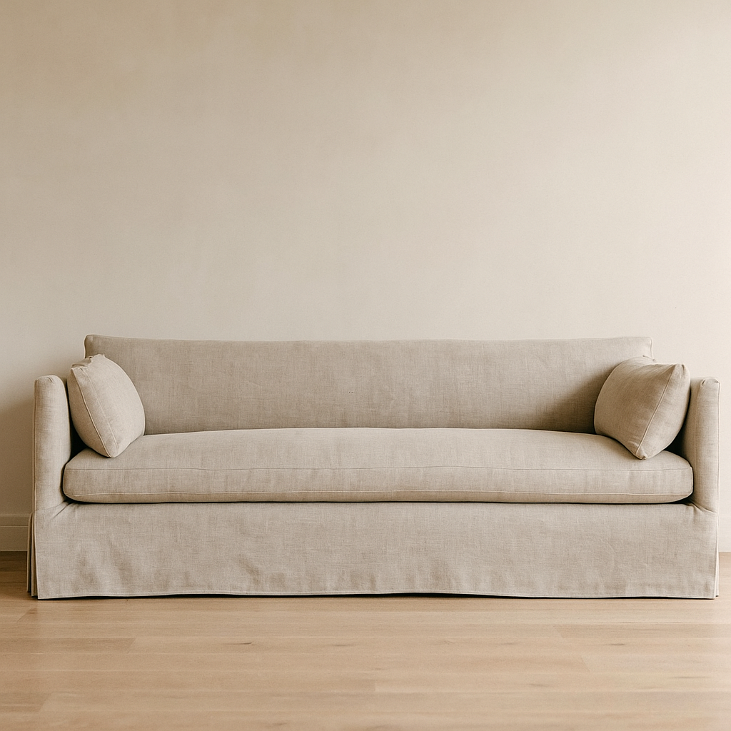 Julia Linen Slipcover Sofa