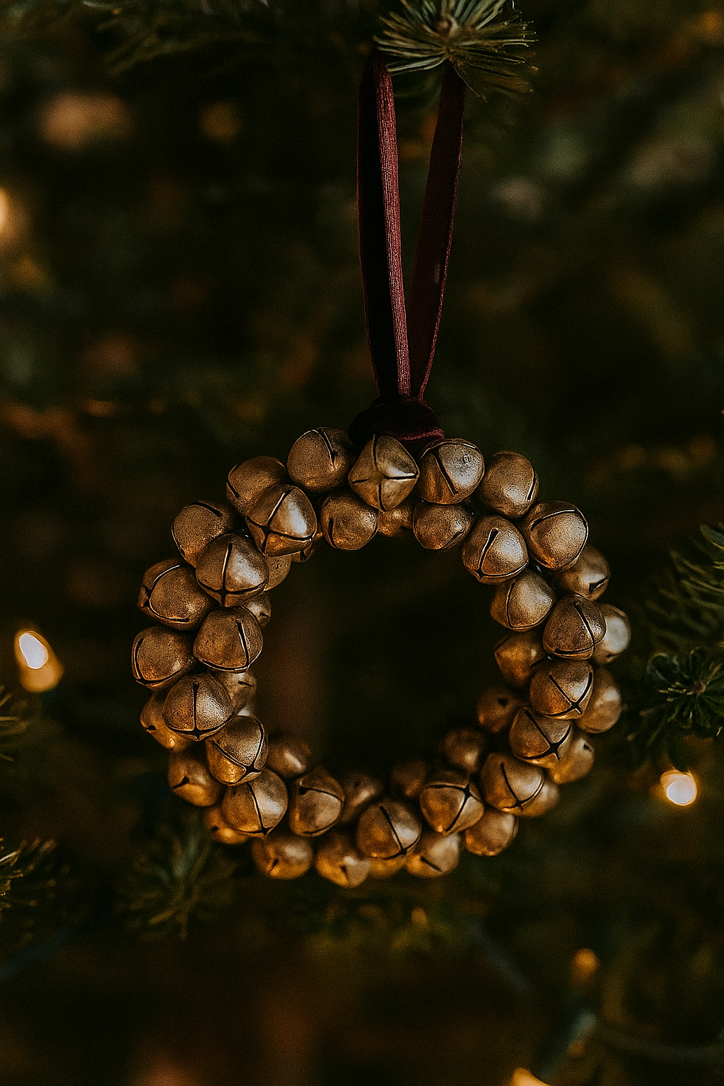 Goldie Ornament Wreath