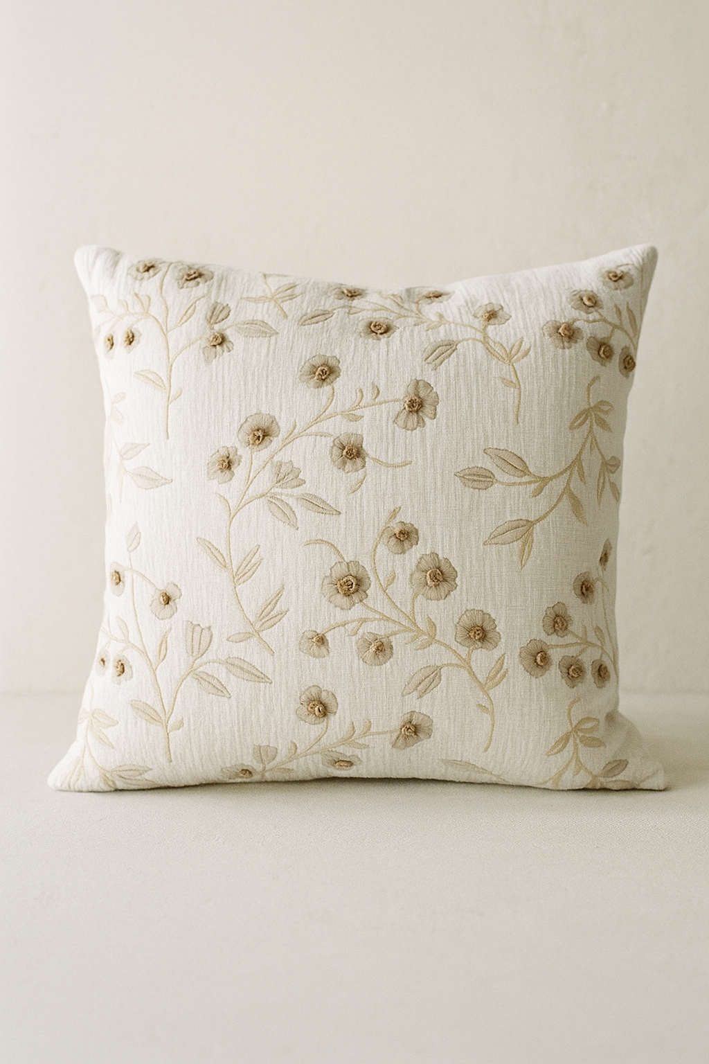 Natural Fleur Pillow