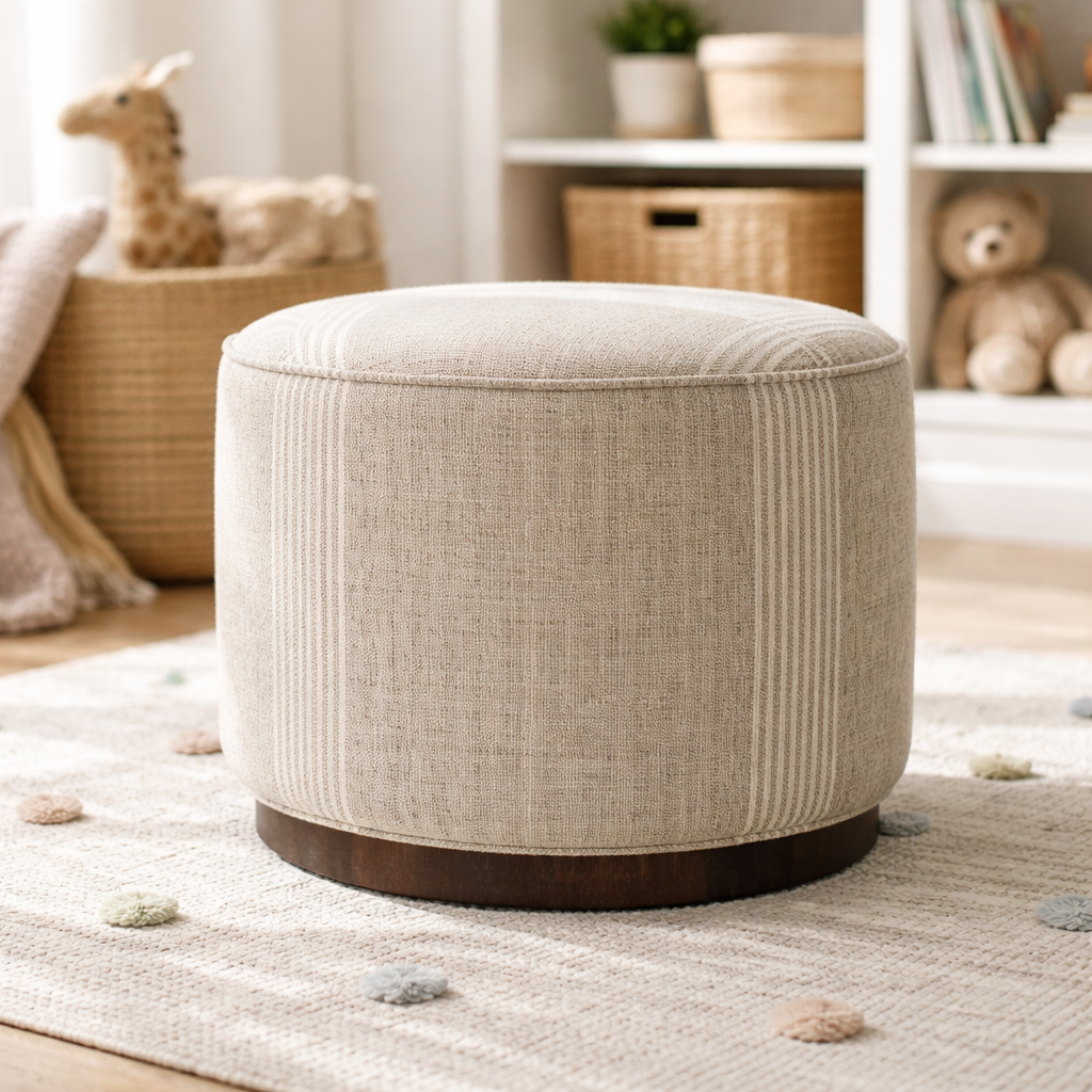 Samson Round Ottoman