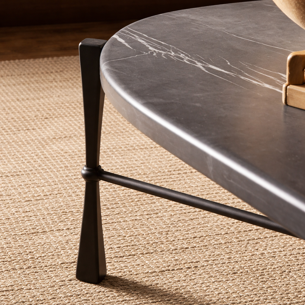 Rayna Italian Marble Coffee Table