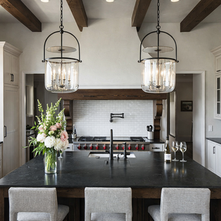 Emerson Bell Jar Four Light Pendant