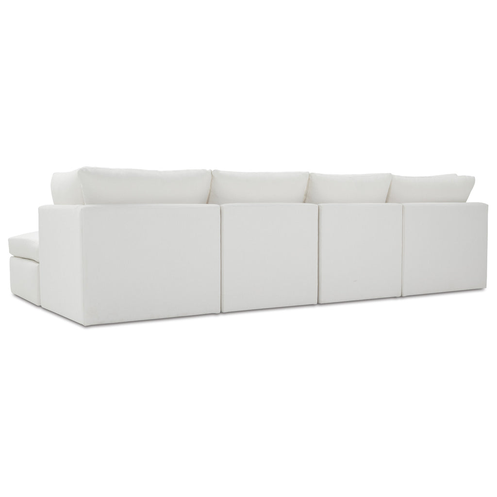 Douglas Modular White Sectional