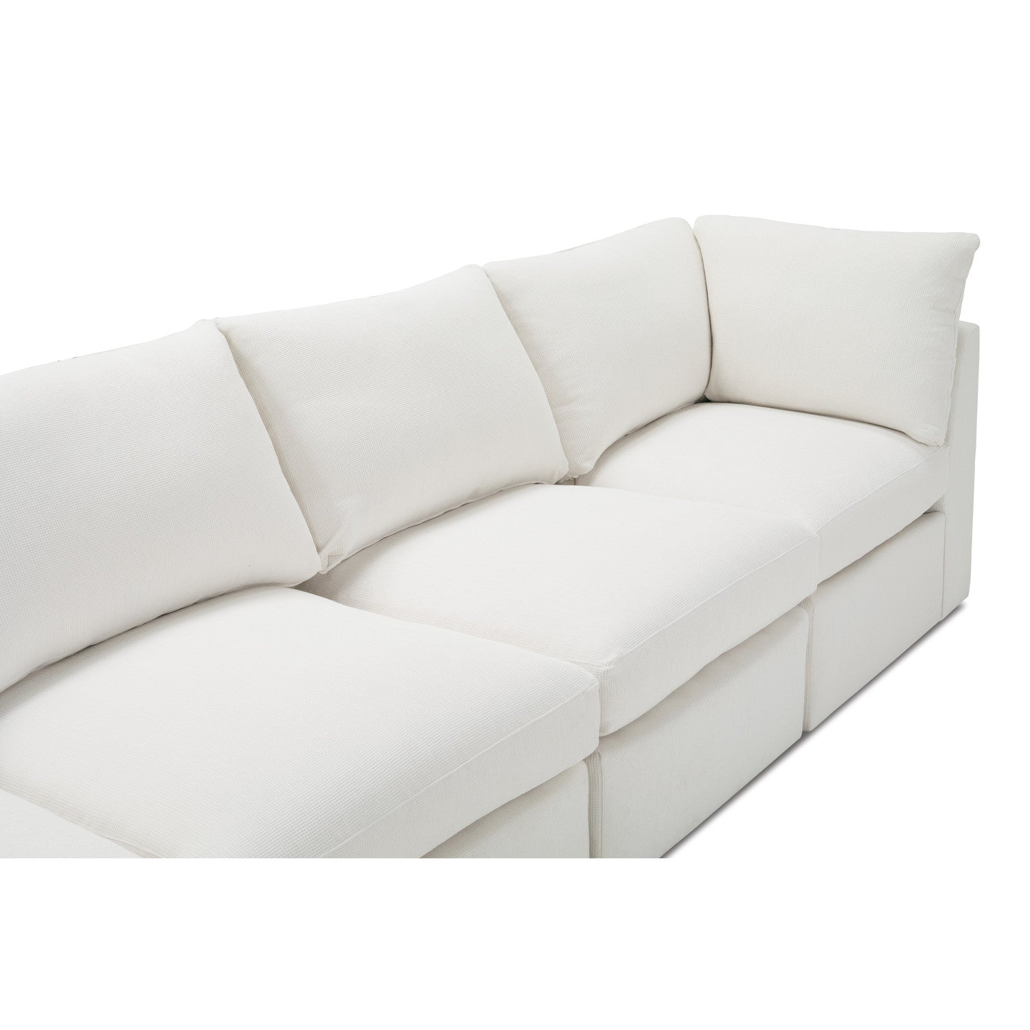 Douglas Modular White Sectional