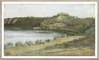 Lake Albano and Castel Gandolfo C. 1826