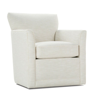 Hadley Striped Swivel Chair
