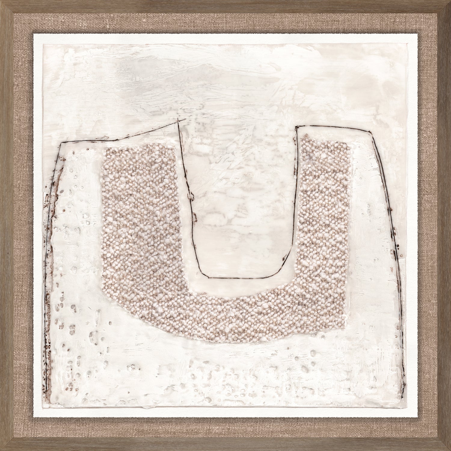 Encaustic Neutrals IV