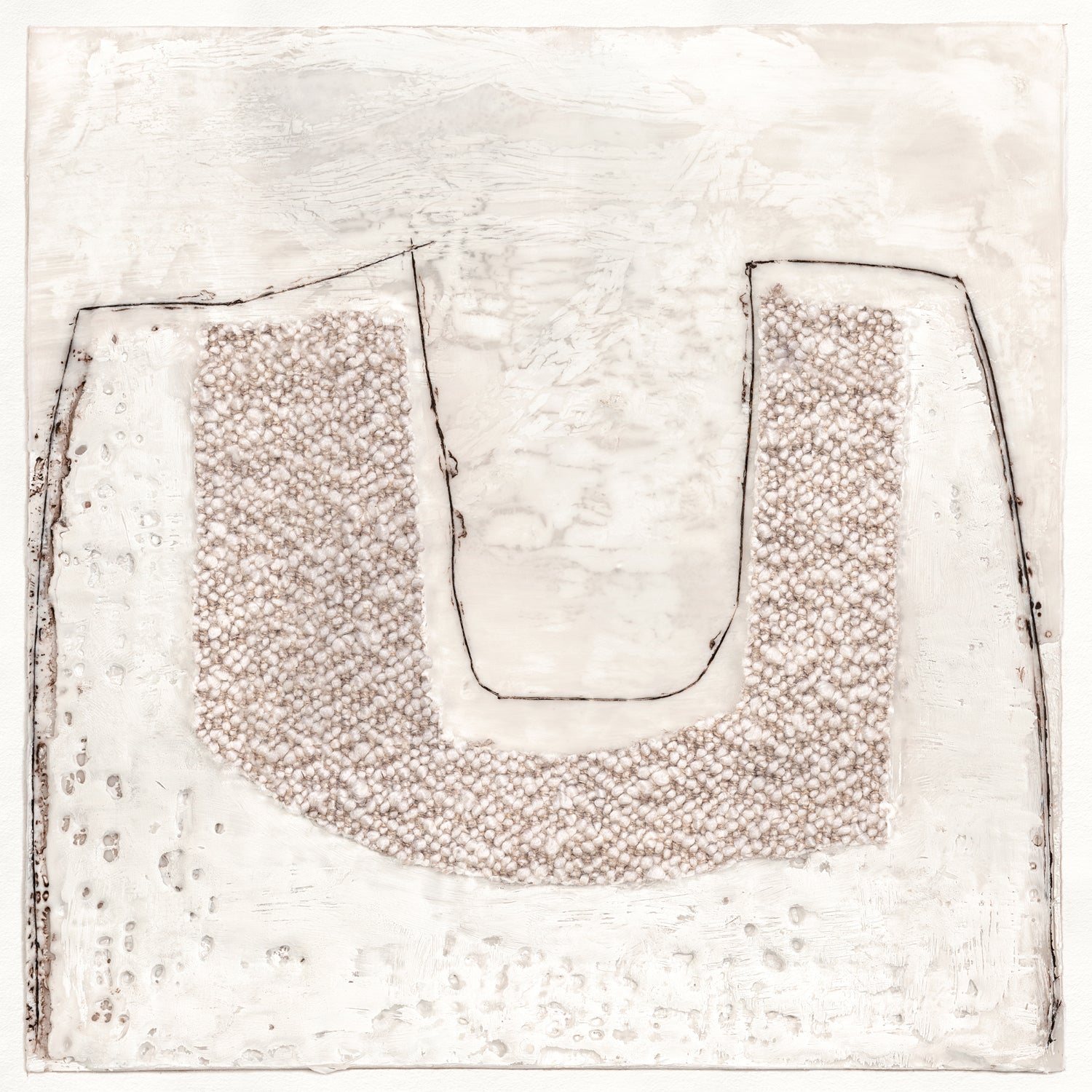 Encaustic Neutrals IV