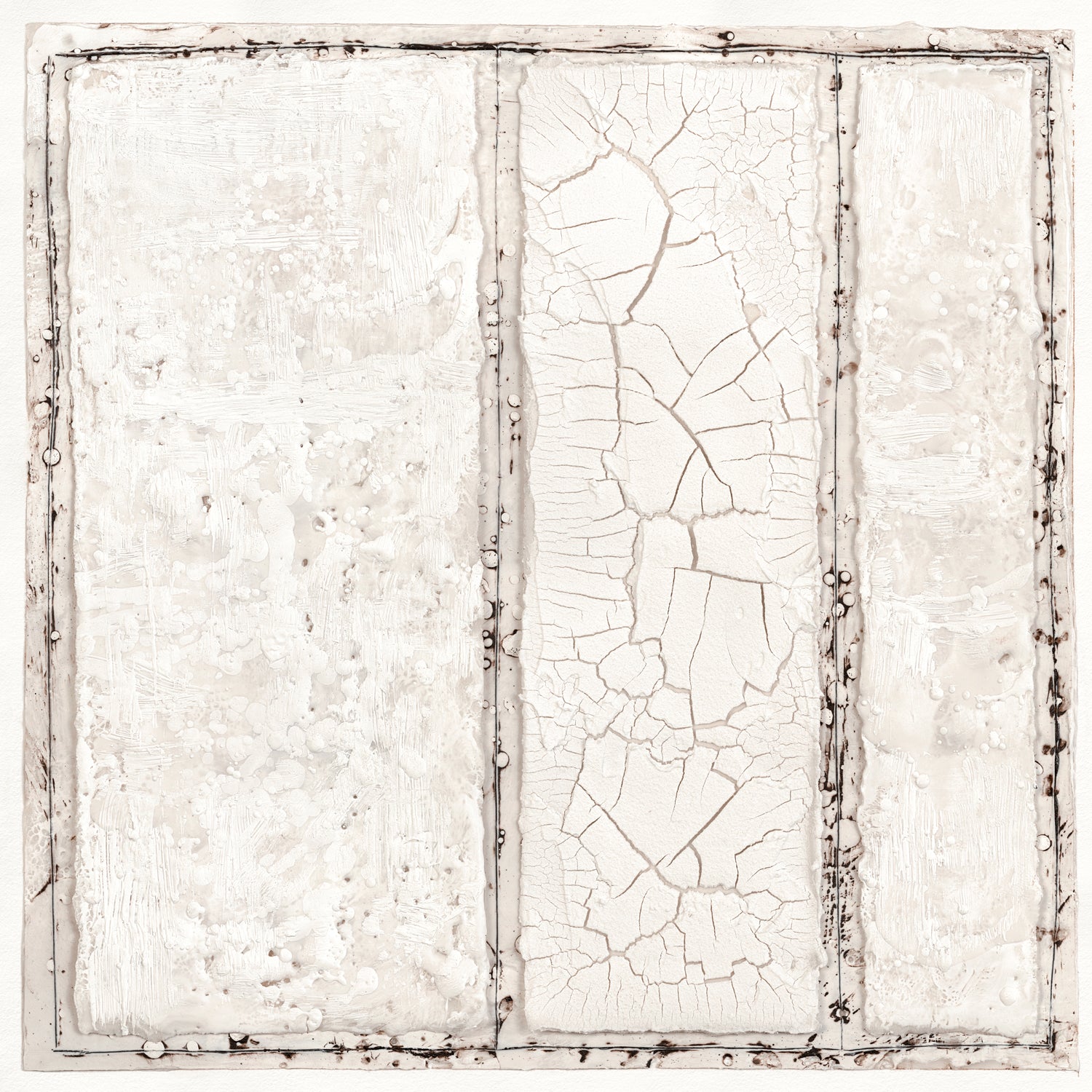 Encaustic Neutrals XI