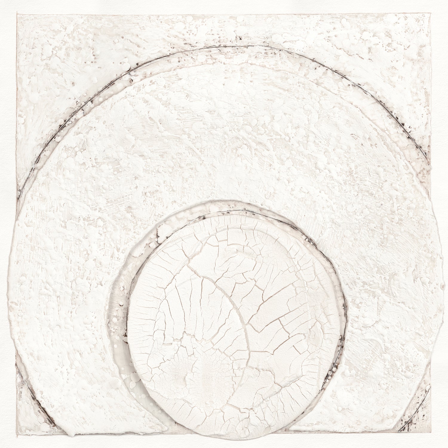 Encaustic Neutrals XII