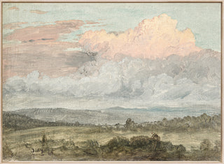 Hudson River School – Clouds, Hudson Valley C. 1870