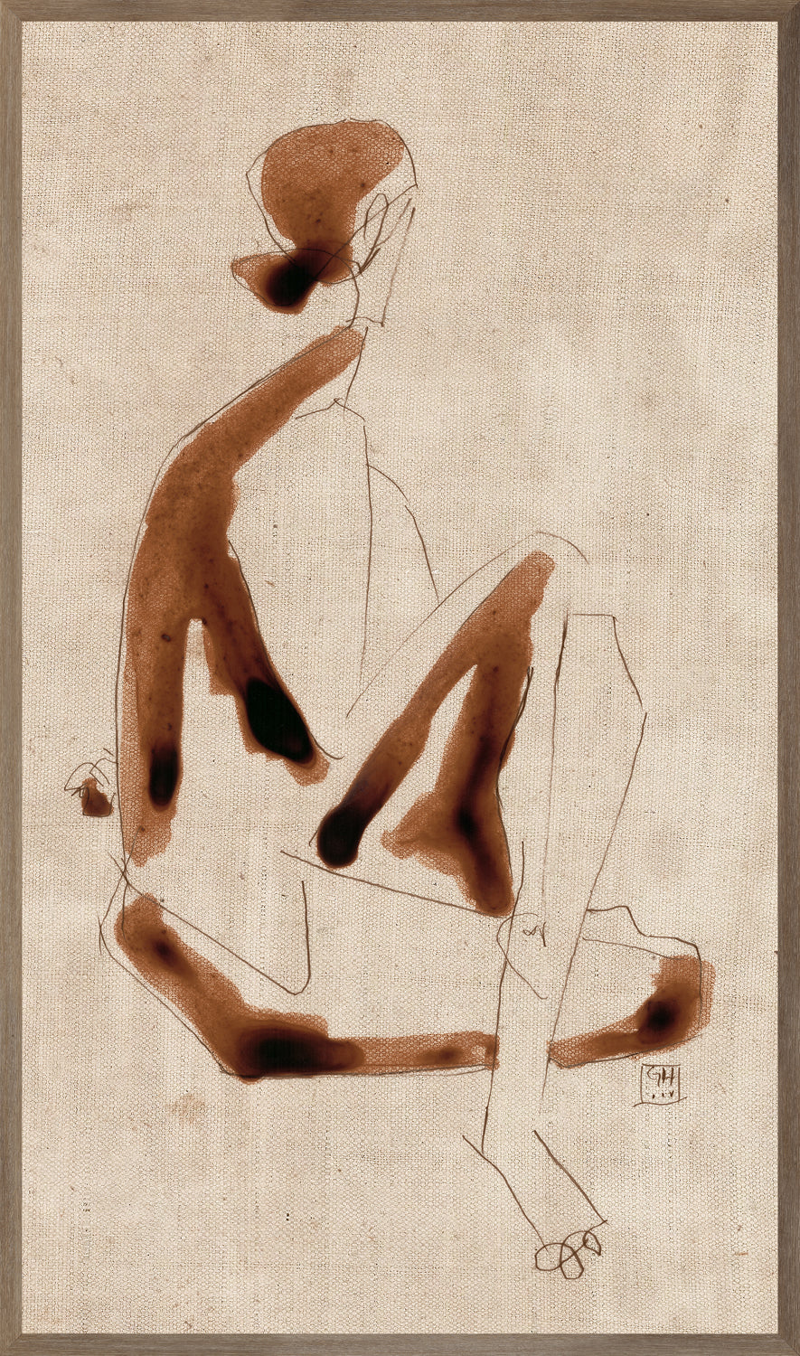 Blind Contour Study VI