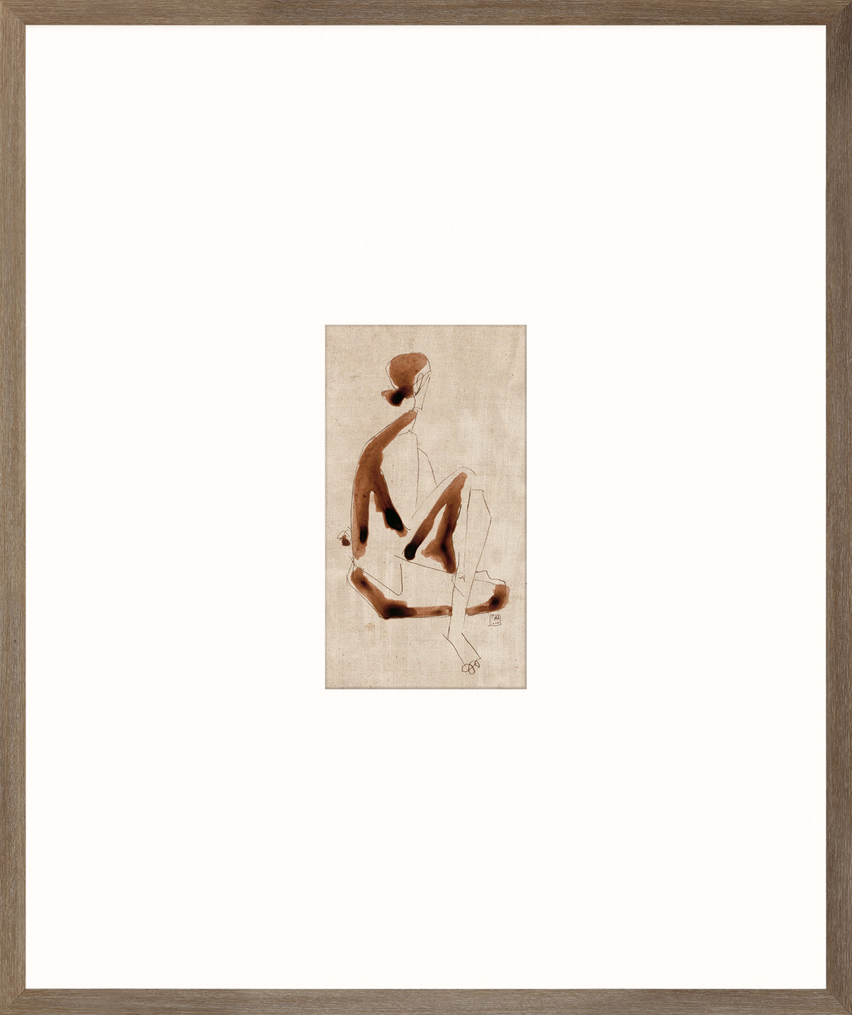 Blind Contour Study VI