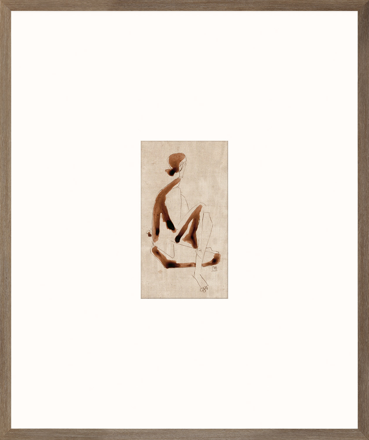 Blind Contour Study VI