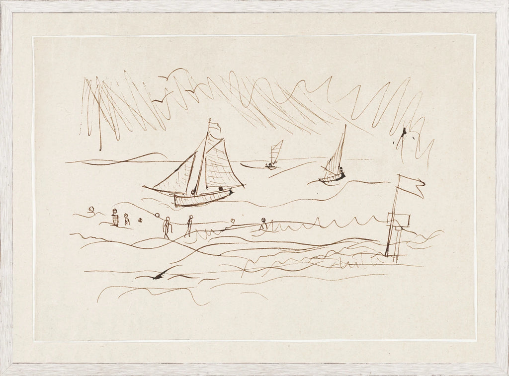 Pen and Ink Seaside