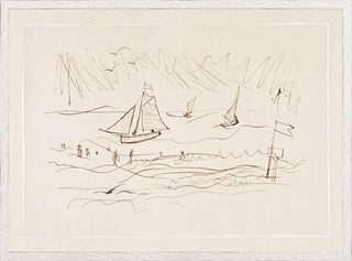 Pen and Ink Seaside