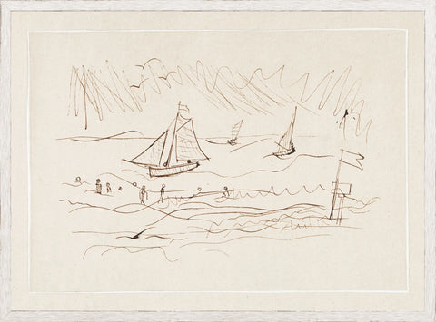 Pen and Ink Seaside