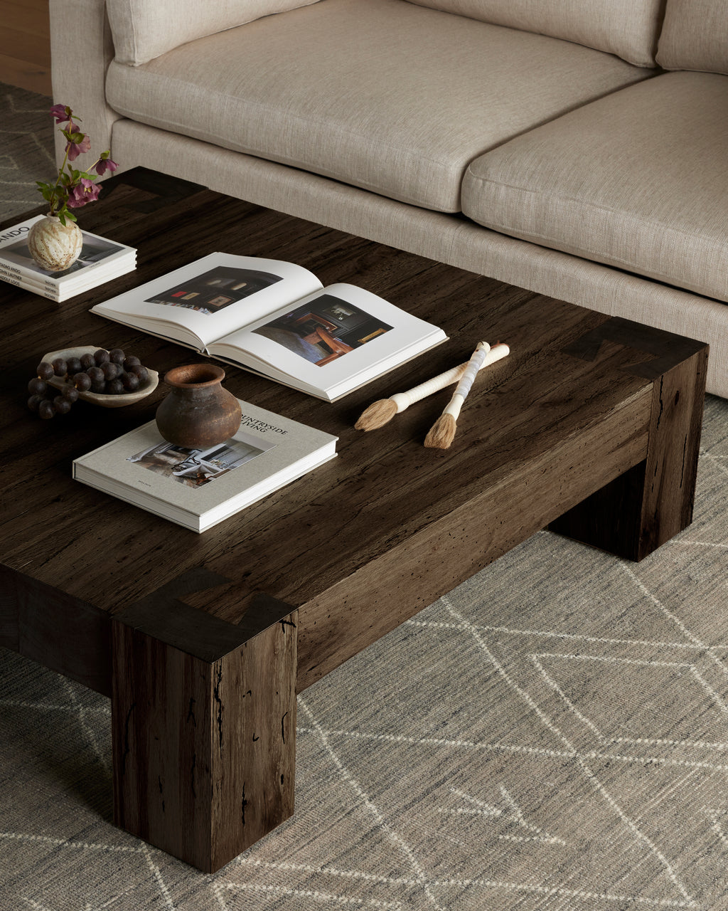 Luca Coffee Table, Ebony