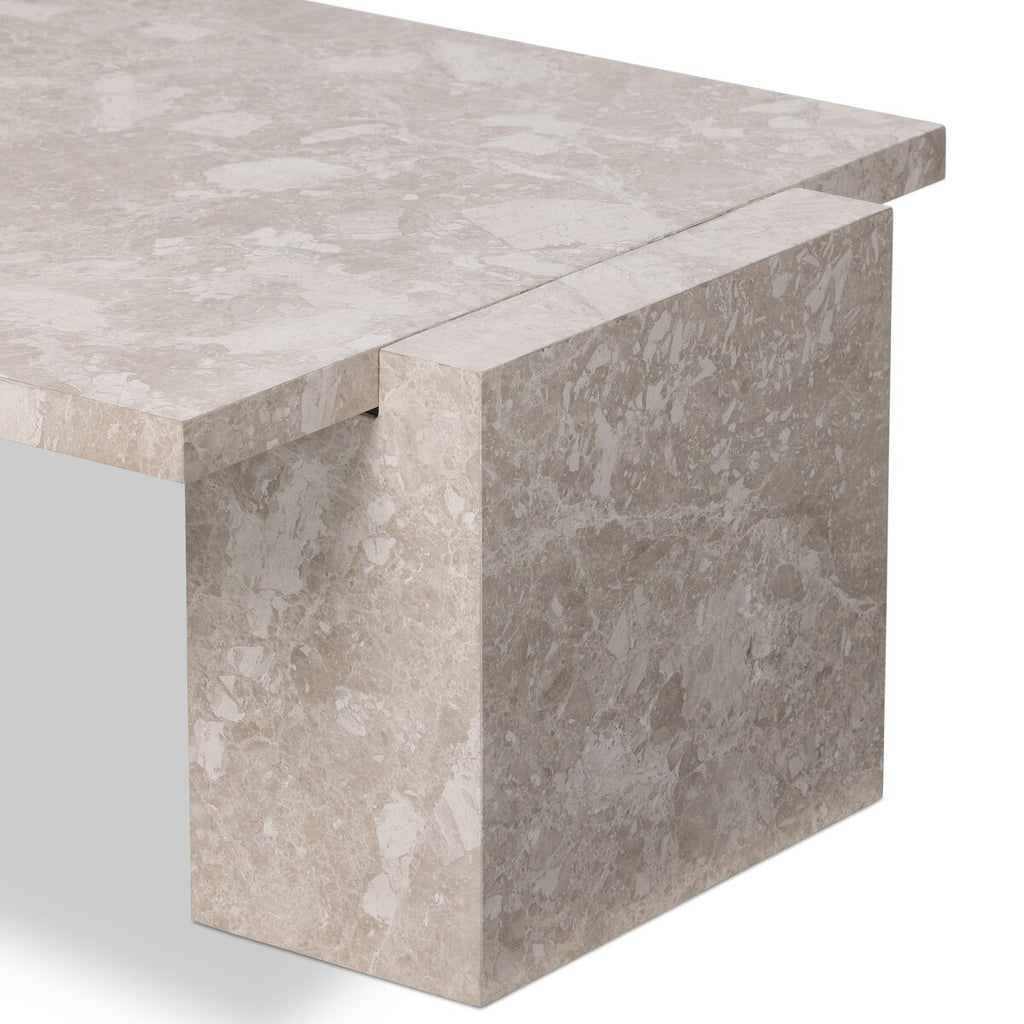 Romano Coffee Table, Lunar Marble