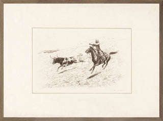 Wrangler – Roping a Bull C. 1940