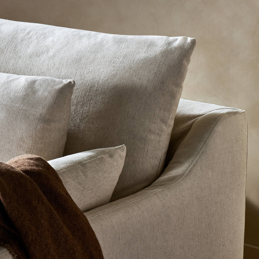 Zadie Slipcovered Sofa 88"