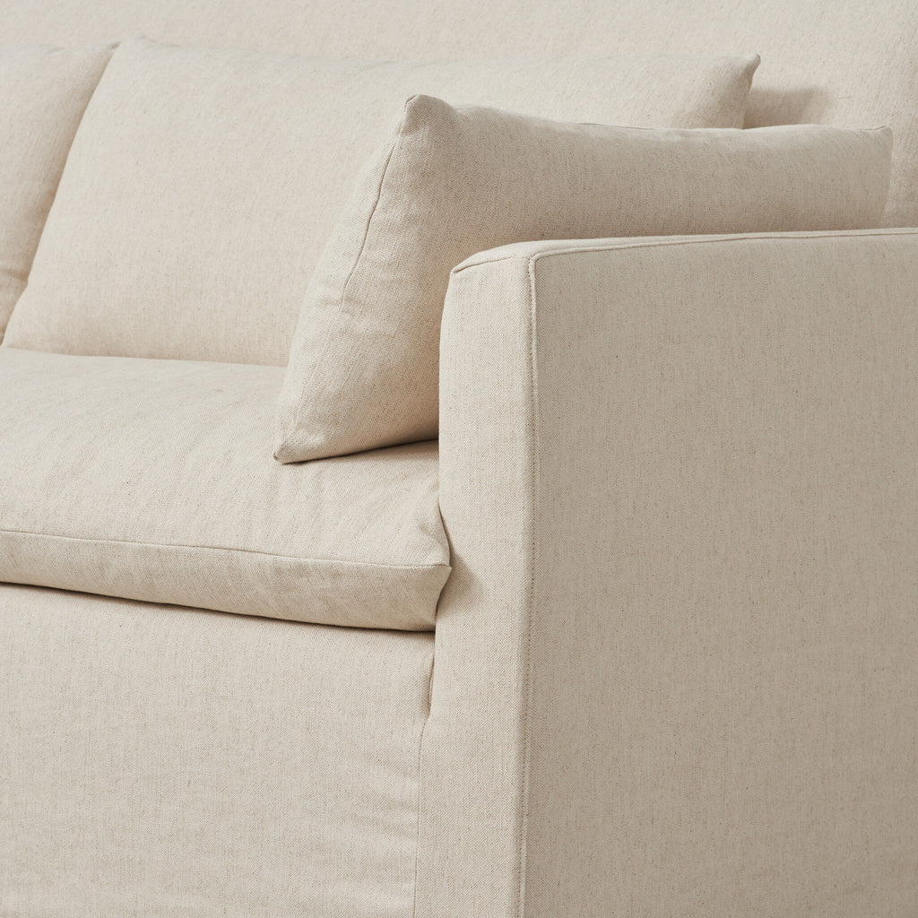 Zadie Slipcovered Sofa 88"
